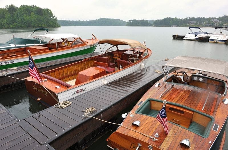 Antique Boat Show at The Reserve at Lake Keowee, SC, Showcases Cris-Craft Family