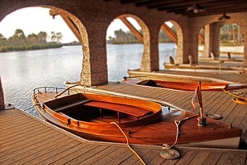 Feature Page - Boats at boathouse
