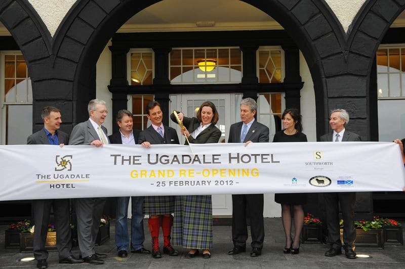 Shuttered for 30 Years, Historic Seaside Ugadale Hotel in Machrihanish, Scotland, Reopens