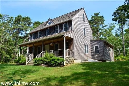 Oak Bluffs Home for Sale: Enjoy Access to Land Bank Trails from Your Backyard