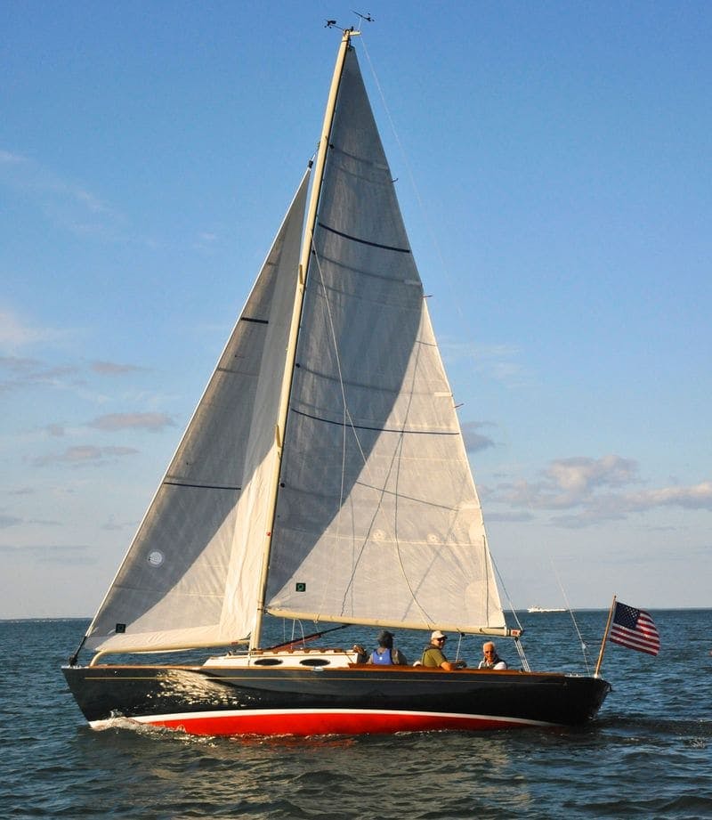 Providence under sail