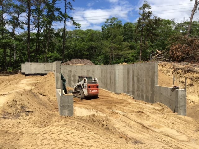 Photo Update: Backfilling of Foundation at 171 Tashmoo Ave Signals Start of Building Phase